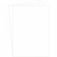 Fellowes omslagen, ft A4, karton lederlook, 250 micron, pak van 100 stuks, wit - thumbnail