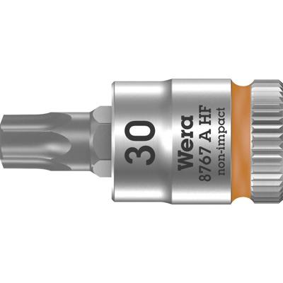 Wera 8767 A HF TORX® Zyklop Bit/dop-combinatie met 1/4" Aandrijving met Vasthoudfunctie, TX 30 x 28 mm - 1 stuk(s) - 05003369001 Wera 8767 A HF TORX® Zyklop Bit/dop-combinatie met 1/4" Aandrijving met Vasthoudfunctie, TX 30 x 28 mm - 1 stuk(s) - 05003369001