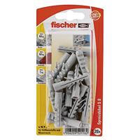 Fischer 52118 S 8 GK Spreidplug 40 mm 8 mm 20 stuk(s) - thumbnail