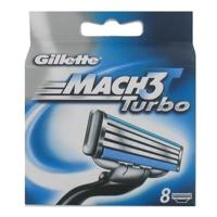 Gillette Gillette Mach3 Turbo scheermesjes new (8 st.) - thumbnail