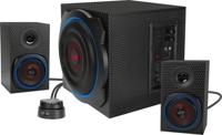 SpeedLink SL-830100-BK 2.1 PC-luidsprekers Bluetooth, Kabelgebonden, USB 60 W Zwart - thumbnail