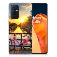 OnePlus 9 Siliconen Back Cover Amsterdamse Grachten - thumbnail