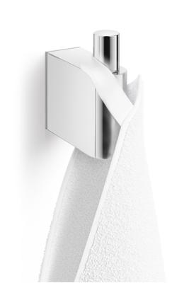 Zack Atore handdoekhaak 2x5.8x5.5cm RVS Chroom Glans 40457 Zack Atore handdoekhaak 2x5.8x5.5cm RVS Chroom Glans 40457