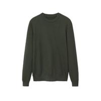 Mango Man trui met textuur kaki - thumbnail