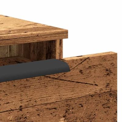 Wandkast 102x30x20 cm bewerkt hout oud houtkleurig Wandkast 102x30x20 cm bewerkt hout oud houtkleurig