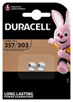 Batterij duracell 357h zilver oxide | 10 stuks - thumbnail