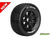 Louise SC-VIPER Banden Set - Velgen Zwart - Hex 24mm - thumbnail