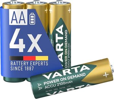 Varta oplaadbare accu Ready2Use AA 2100 mAh 4-pack 4er Pack