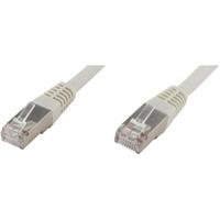 econ connect F6TP1GR RJ45 Netwerkkabel, patchkabel CAT 6 S/FTP 1.00 m Grijs Pair afscherming 1 stuk(s) - thumbnail