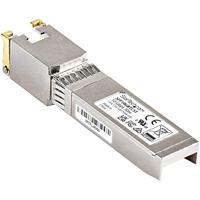 StarTech.com Cisco SFP-10GB-TC Compatibele SFP+ Module - 10GBASE-T - SFP aan RJ45 Cat6/Cat5e - 10GE Gigabit Ethernet SFP+ - RJ-45 30m - Cisco Firepower, ASR1000, ASR9000 (SFP10GBTCST) - thumbnail