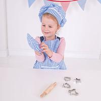 Bigjigs chef&apos;s keukenset blauw - thumbnail
