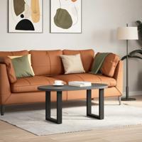 Salontafelpoten 2 st U-vormig 28x(42-43) cm staal zwart - thumbnail