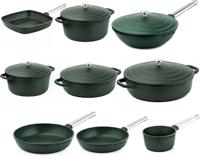 Westinghouse Performance Series - 14-delige Pannenset - Groen - Complete pannenset - thumbnail