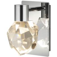 LED Wandlamp - Trio Select Verano - 1 Lichtpunt van 5.5 Watt - Dimbaar - Aanpasbare Lichtkleur - IP20 - Chroom - Metaal - thumbnail