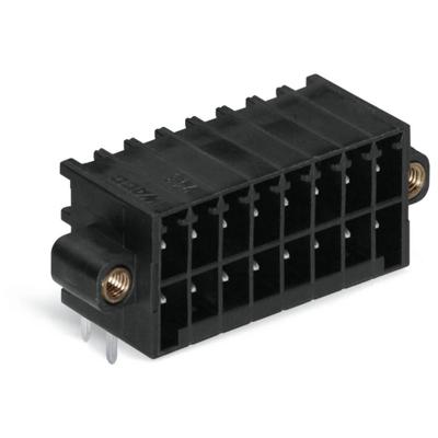 WAGO 713-1426/107-000 Male header (standaard) 1735 Totaal aantal polen: 12 Rastermaat: 3.50 mm Inhoud: 25 stuk(s)