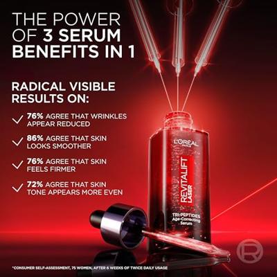 L'Oréal Paris Revitalift Laser Tri-Peptides Anti-Age Serum L'Oréal Paris Revitalift Laser Tri-Peptides Anti-Age Serum