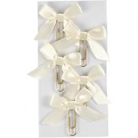 Creativ Company Paperclips, afm 40x70 mm, off-white, 5 stuk/ 1 doos - thumbnail