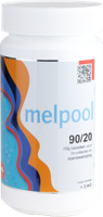 Zwembad chloor 20 grams 1 kg - Melpool kleine chloortabletten - thumbnail