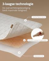 Duux Snooze Fleece Heated Underblanket 200 x 140 Elektrische deken - thumbnail