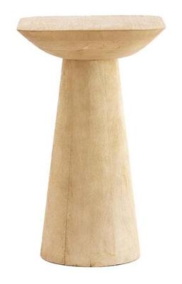 Light & Living Bijzettafel 'Dego' Mangohout, 33 x 33cm, kleur Naturel