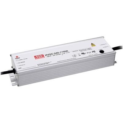 MEAN WELL HVGC-240-2100AB LED-driver Constante stroomsterkte 240 W 1050 - 2100 mA 57.2 - 114.3 V/DC Instelbaar, Dimbaar, 3-in-1 dimmer, PFC-schakeling,