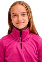 Oneill Solid Half Zip Pully Kinderen Fuchia Red 176 - thumbnail