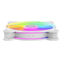 Cooler Master MasterFan MF140 Halo2 White Edition - thumbnail