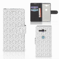 Sony Xperia XZ2 Compact Telefoon Hoesje Stripes Dots - thumbnail