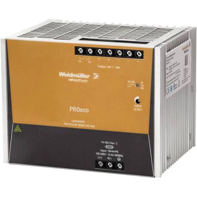 Weidmüller 1469560000 DIN-rail netvoeding 24 V/DC 40 A 960 W Inhoud 1 stuk(s) Weidmüller 1469560000 DIN-rail netvoeding 24 V/DC 40 A 960 W Inhoud 1 stuk(s)