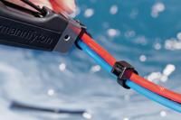 HellermannTyton 111-03050 T30R-PA66HS-BK Kabelbinder 150 mm 3.50 mm Zwart 100 stuk(s) - thumbnail