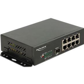 DeLOCK Gigabit Ethernet Switch 8 Port + 1 SFP DeLOCK Gigabit Ethernet Switch 8 Port + 1 SFP