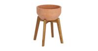 Kave Home Plantenstandaard Subject Ø27,5cm - Hout - thumbnail