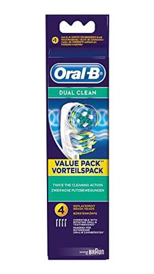 Huismerk Universele opzetborstels voor de Oral B Dual Clean - 4st