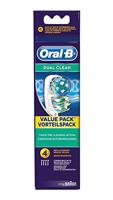 Huismerk Universele opzetborstels voor de Oral B Dual Clean - 4st - thumbnail