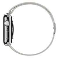 Elastische Solo Loop bandje - Grijs - Geschikt voor Apple Watch 44mm / 45mm / 46mm / 49mm - thumbnail