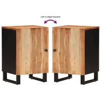 Badkamerkast 38x33x58 cm massief acaciahout - thumbnail