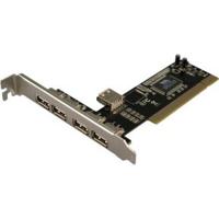 LogiLink 4+1-port USB 2.0 PCI Card - thumbnail