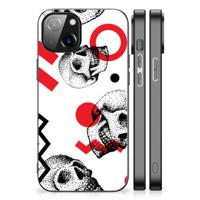 Telefoonhoesje Apple iPhone 13/14 Skull Red - thumbnail