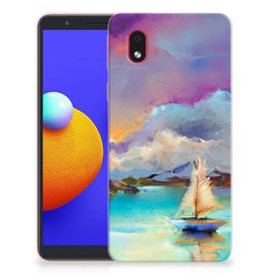 Smartphone hoesje Samsung Galaxy A01 Core Boat Smartphone hoesje Samsung Galaxy A01 Core Boat
