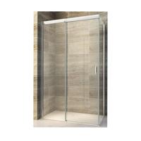 BWS Douchecabine Softclose 2.0 120 cm met Nisdeur en Zijwand 8mm Aluminium NANO Coating (alle varianten) - thumbnail
