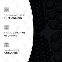 Eat Slow Live Longer Lick Mat Duo L Grey - thumbnail