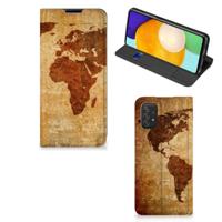 Samsung Galaxy A03s | Book Cover | Wereldkaart - thumbnail