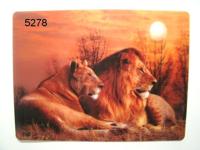 Placemat Leeuw 3D - thumbnail