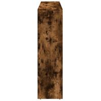 Kamerscherm / boekenkast 137,5x29x103,5 cm hout gerookt eiken - thumbnail