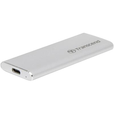 Transcend ESD240C 240 GB Externe SSD harde schijf USB-C Zilver TS240GESD240C Transcend ESD240C 240 GB Externe SSD harde schijf USB-C Zilver TS240GESD240C