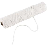 Creativ Company Lont voor stearine, geschikt voor gegoten kaarsen met een diameter van 50-70 mm, 100 gr, 80 m/ 1 rol - thumbnail