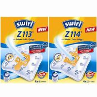 Swirl Z 113 MP Plus AirSpace Staubsaugerbeutel Stofzuigerzak 4 stuk(s) - thumbnail