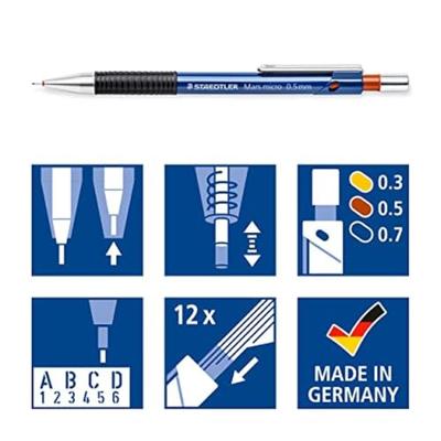 Vulpotlood Staedtler Marsmicro 77503 0.3mm | 10 stuks