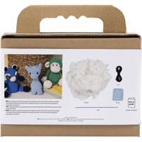 Creativ Company Hobbyset amigurumi, giraf, lichtblauw, 1 doos - thumbnail