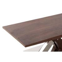 Eettafel DKD Home Decor Hout Staal 120 x 60 x 43,5 cm - thumbnail